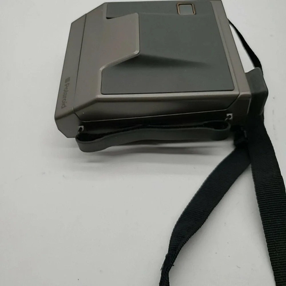 Vintage Polaroid Spectra System Instant Camera Gray Bag Remote Filters‎ Kit